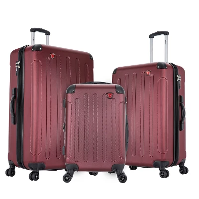 DUKAP Intely Smart 3pc Hardside Checked Luggage Set With Integrated Weight Scale And USB Port - Image 12