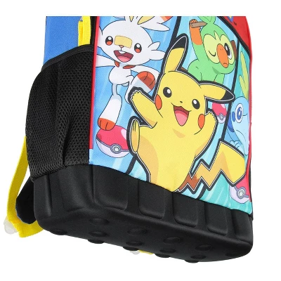 Pokemon Sword And Shield Starters Molded Bottom 16" Backpack Multicoloured - Image 3