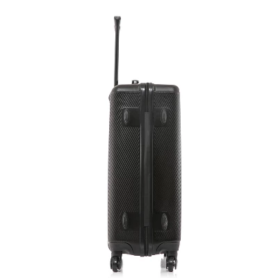DUKAP Discovery Lightweight Hardside Medium Checked Spinner Suitcase - Image 4