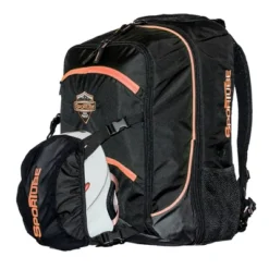 Sportube 44 Liter Overheader Airline Compliant Carry On Padded Gear And Boot Backpack With Multiple Pockets And Storage, Orange