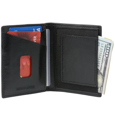 Alpine Swiss Double Diamond RFID Business Card Case Wallet - Image 10
