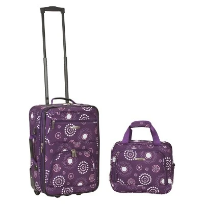 Rockland Rio 2pc Softside Carry On Luggage Set - Image 6