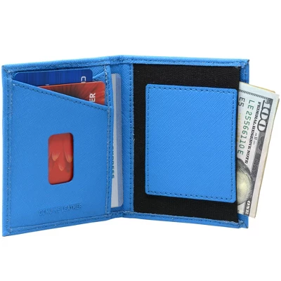 Alpine Swiss Double Diamond RFID Business Card Case Wallet - Image 6