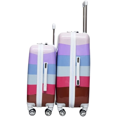 Nicole Miller Rainbow Hardside 2Pc Spinner Set (24/30) - Image 2