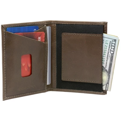 Alpine Swiss Double Diamond RFID Business Card Case Wallet - Image 3
