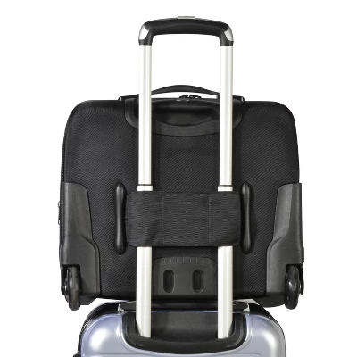 Olympia USA Elite Softside Carry On Suitcase - Black - Image 4