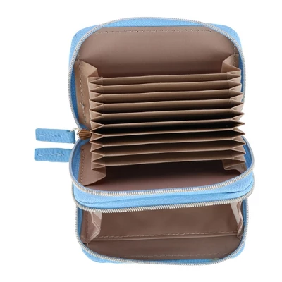 Buxton Women's Solid Color Multi Card Case Wizard Wallet - Image 2