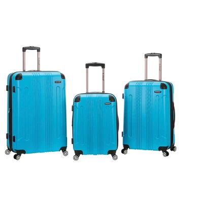 Rockland Sonic 3pc ABS Hardside Luggage Set - Image 5