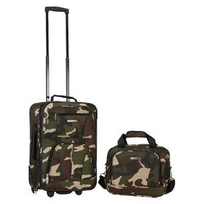 Rockland Rio 2pc Softside Carry On Luggage Set - Image 5