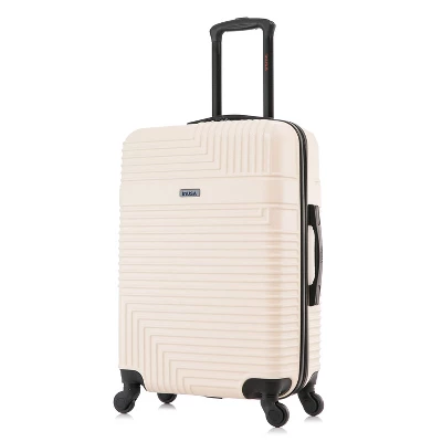InUSA Resilience Lightweight Hardside Medium Checked Spinner Suitcase - Image 8