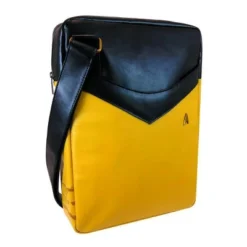 Crowded Coop, LLC Star Trek The Original Series Laptop Bag Gold Uniform