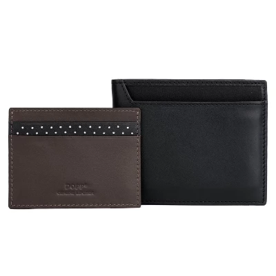 Dopp Alpha Thinfold Wallet With Removable Billfold & Card Case - Black - Image 3