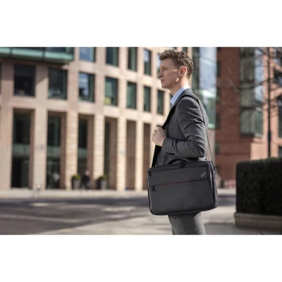 Lenovo Professional Carrying Case (Briefcase) For 15.6" Notebook - Black - Wear Resistant, Tear Resistant - Polyethylene Foam