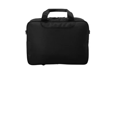 Port Authority Classic Exec Briefcase With Faux Leather Trim - Image 2