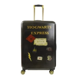 WB Harry Potter Ful Hogwart Express Hardside Printed Abs 29 Inch Luggage Black