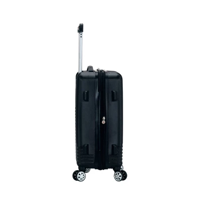 Rockland Star Trail Hardside Spinner Carry On Suitcase - Black - Image 3