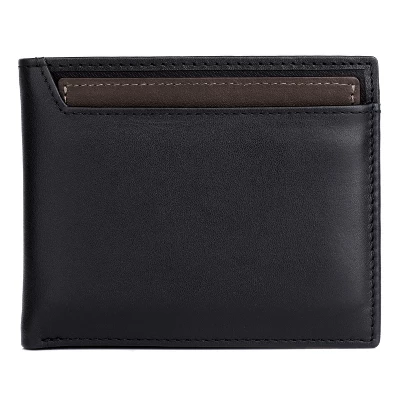 Dopp Alpha Thinfold Wallet With Removable Billfold & Card Case - Black - Image 2