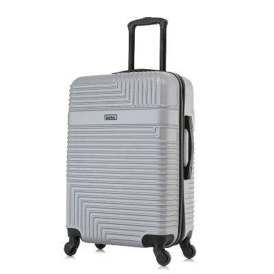 InUSA Resilience Lightweight Hardside Medium Checked Spinner Suitcase - Image 10