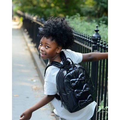 7AM Enfant Kids' 12" Bows Puffer Backpack - Image 3
