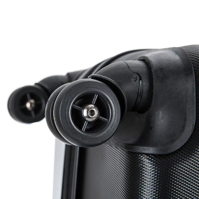 DUKAP Intely Smart 3pc Hardside Checked Luggage Set With Integrated Weight Scale And USB Port - Image 8