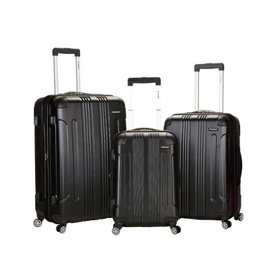 Rockland Sonic 3pc ABS Hardside Luggage Set - Image 3