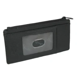 Buxton Women's Leather Thin Card Case Wallet