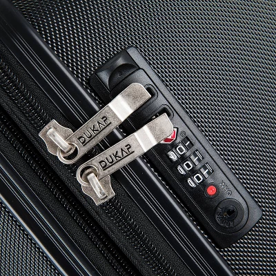 DUKAP Intely Smart 3pc Hardside Checked Luggage Set With Integrated Weight Scale And USB Port - Image 7