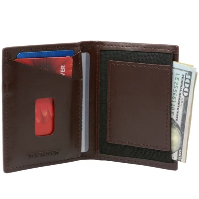 Alpine Swiss Double Diamond RFID Business Card Case Wallet - Image 9