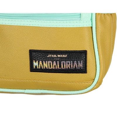 Star Wars The Mandalorian Grogu Baby Yoda Mini Backpack 10.5" With Coin Purse Multicoloured - Image 4