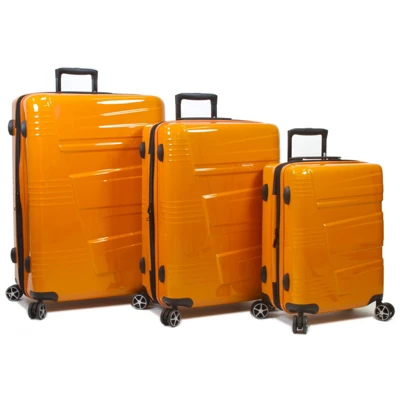 Dejuno Lumos Hardside 3-Piece Expandable Spinner Luggage Set - Image 9