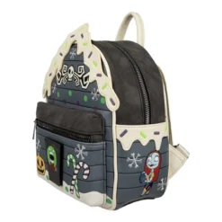Nightmare Before Christmas Frosted Christmas Town House Women's Mini Backpack
