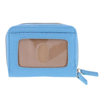 Buxton Women's Solid Color Multi Card Case Wizard Wallet