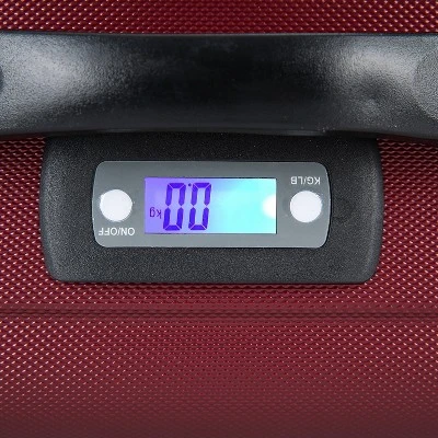 DUKAP Intely Smart 3pc Hardside Checked Luggage Set With Integrated Weight Scale And USB Port - Image 16