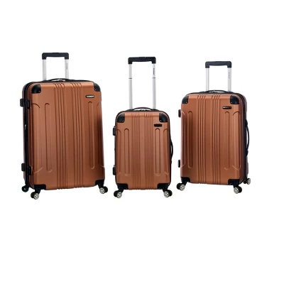 Rockland Sonic 3pc ABS Hardside Luggage Set - Image 7