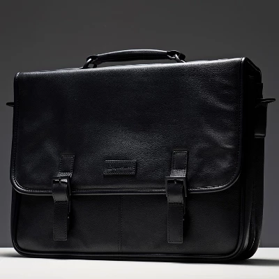 Alpine Swiss Genuine Leather 15.6” Laptop Briefcase Flap Over Messenger Bag