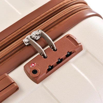 3 PCS Expandable ABS Hard Shell Luggage Set With Spinner Wheels And TSA Lock - ModernLuxe - Image 11