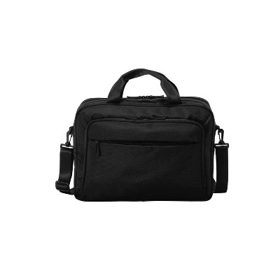 Port Authority Classic Exec Briefcase With Faux Leather Trim - Image 8