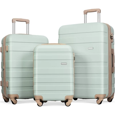 3 PCS Expandable ABS Hard Shell Luggage Set With Spinner Wheels And TSA Lock - ModernLuxe - Image 20