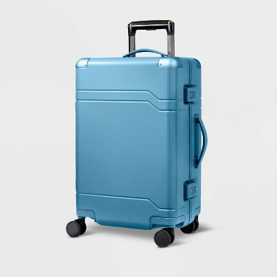 Signature Hardside Trunk Carry On Spinner Suitcase - Open Story™ - Image 9
