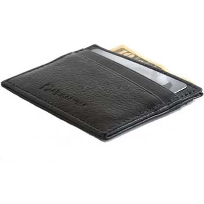 RFID Blocking Minimalist Wallet Flat Card Case By Alpine Swiss - Image 2