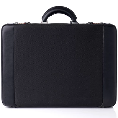Alpine Swiss Expandable Attache Case Dual Combination Lock Hard Side Briefcase - Image 2