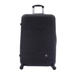 InUSA Royal Lightweight Hardside Large Checked Spinner Suitcase