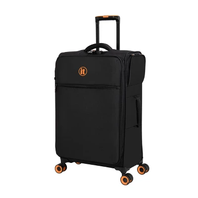 It Luggage Simultaneous Softside Medium Checked Expandable Spinner Suitcase - Image 6