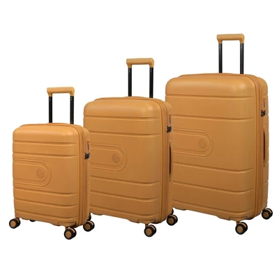 It Luggage Eco-Tough 3pc Hardside Large Checked Expandable Spinner Suitcase - Image 7