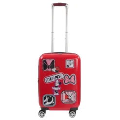 Disney Ful Minnie Mouse Patch 22 In Spinner Luggage, Red