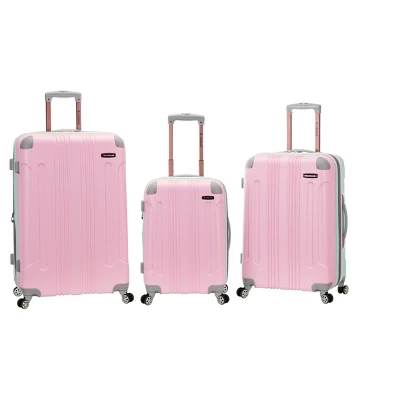 Rockland Sonic 3pc ABS Hardside Luggage Set