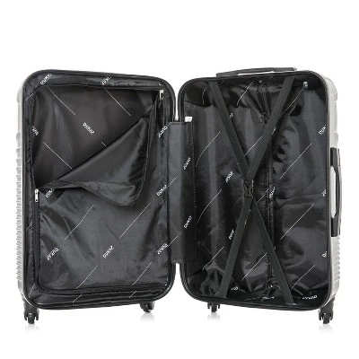 DUKAP Inception Lightweight Hardside Medium Checked Spinner Suitcase - Image 3