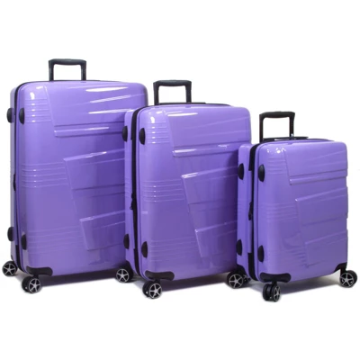 Dejuno Lumos Hardside 3-Piece Expandable Spinner Luggage Set - Image 7