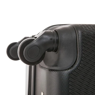 DUKAP Discovery Lightweight Hardside Medium Checked Spinner Suitcase - Image 6