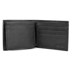 J. Buxton Ridgewood Credit Card RFID Blocking Billfold Leather Wallet